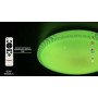 Стельовий RGB LED світильник з пультом CRYSTAL зоряне небо 76W 495*60мм 3000К-6500К